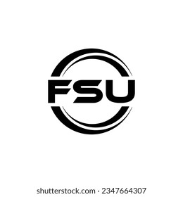 FSU Logo Design, Inspiration for a Unique Identity. Modern Elegance and Creative Design. Watermark Your Success with the Striking this Logo.
