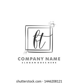 FT Initial beauty monogram logo vector