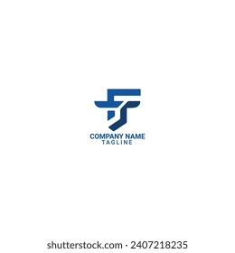 FT Letter Monogram Logo, Company Logo Design