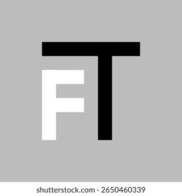 EINDEUTIGES LOGO FÜR EINZIGARTIGEN VEKTOR MIT LINKEM BUCHSTABE