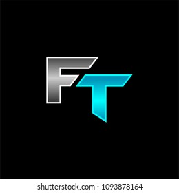 FT Logo Design Template. Letter Logo Vector eps.10
