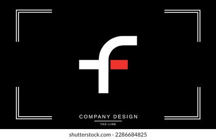 FT, TF, Abstract Letters Logo Monogram
