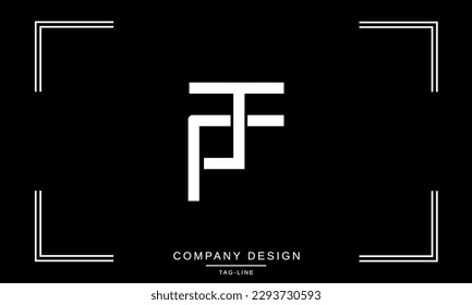 FT, TF, Abstract Letters Logo Monogram