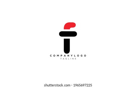 FT TF F Y T Resumen diseño del logotipo de la letra inicial del monograma