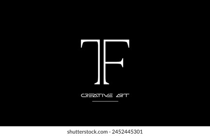 FT, TF, F, T Abstrakte Buchstaben Logo Monogramm