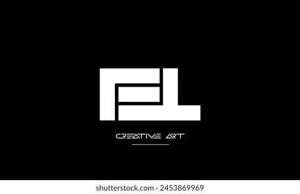 FT, TF, F, T Abstrakte Buchstaben Logo Monogramm