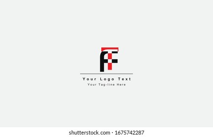 Logo de letra FT o TF. Único atractivo creativo y moderno logotipo inicial de la letra FT F T inicial