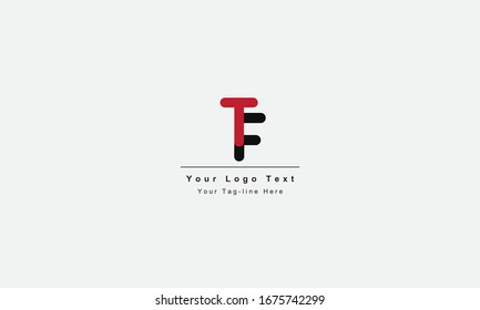 FT or TF letter logo. Unique attractive creative modern initial FT TF F T initial based letter icon logo