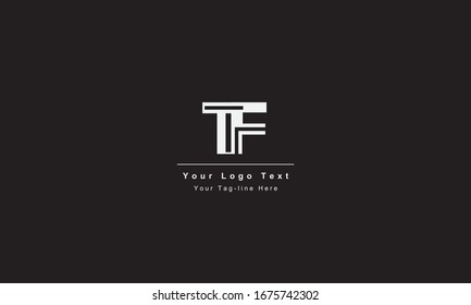 FT or TF letter logo. Unique attractive creative modern initial FT TF F T initial based letter icon logo