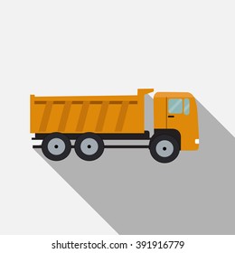 Ftat Truck Vector Illustration EPS10