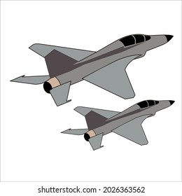 FTC 2000G advance light attack jetfighter vector design