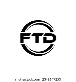 FTD Logo Design, Inspiration for a Unique Identity. Modern Elegance and Creative Design. Watermark Your Success with the Striking this Logo.