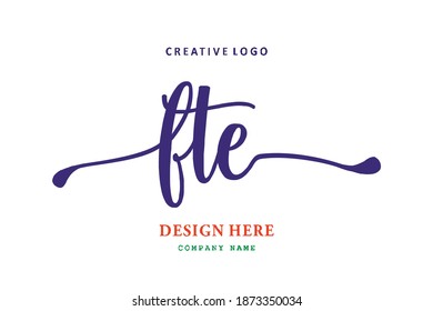 El logotipo de la inscripción de la FTE es sencillo, fácil de entender y autoritario