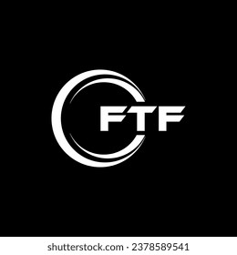 FTF Logo Design, Inspiration for a Unique Identity. Modern Elegance and Creative Design. Watermark Your Success with the Striking this Logo.