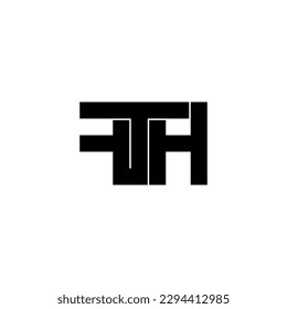 diseño del logotipo de la letra monograma de tipografía