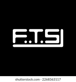 FTS letter logo creative design with vector graphic, FTS simple and modern logo.