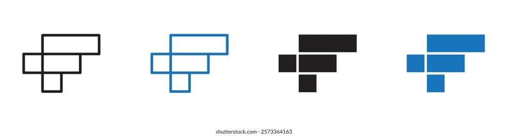 Ftx pro icon Flat line symbol