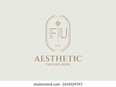Conceito inicial de FU com quadro decorativo minimalista
