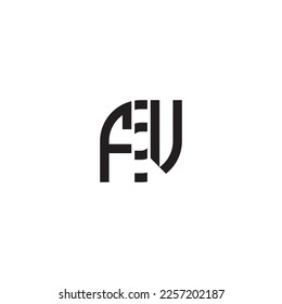 FU leaf concept in high quality professional design that will print well across any print media