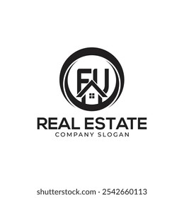 FU Real Estate Logo template