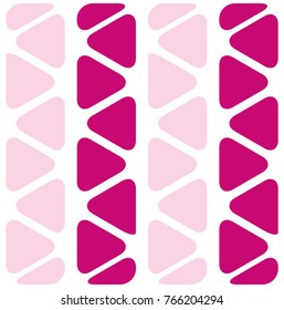 Fuchsia colored markings on white
