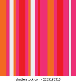 fuchsia orange and red stripe pattern design, colorful stripe vector