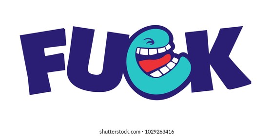 Fuck funny typography