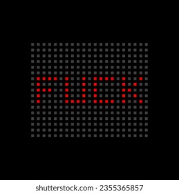 Fuck written in typography vector art.