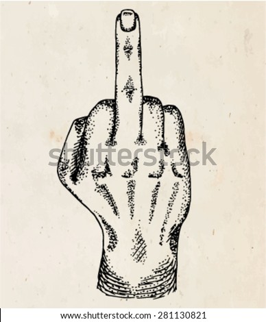 fuck you sign 