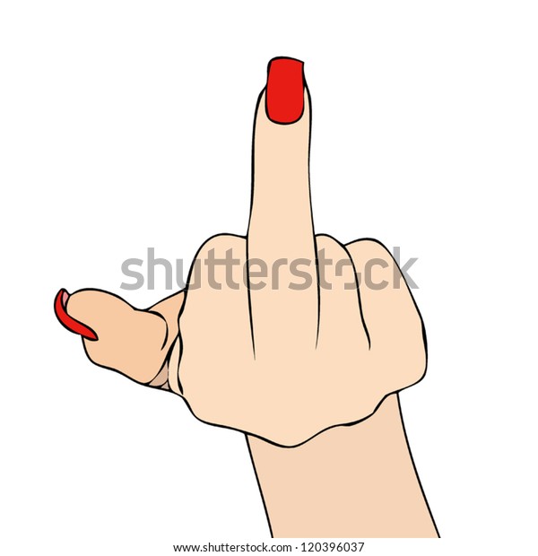 Fuck You World Cursed Stock Vector Royalty Free