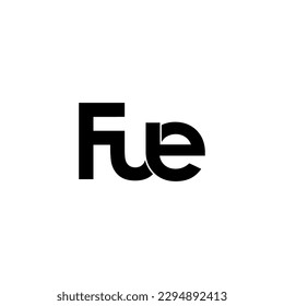 diseño del logotipo de la letra monograma de la tipografía de combustible