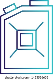 Fuel can icon for your project
