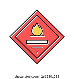 fuel carrying truck color icon vector. fuel carrying truck sign. isolated symbol illustration