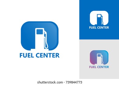 Fuel Center Logo Template Design
