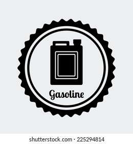 Fuel design over white background, vector illustration