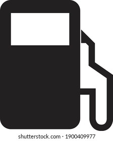 fuel dispenser icon design isolated on white background