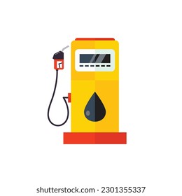 Fuel dispenser machine. Vector illustration