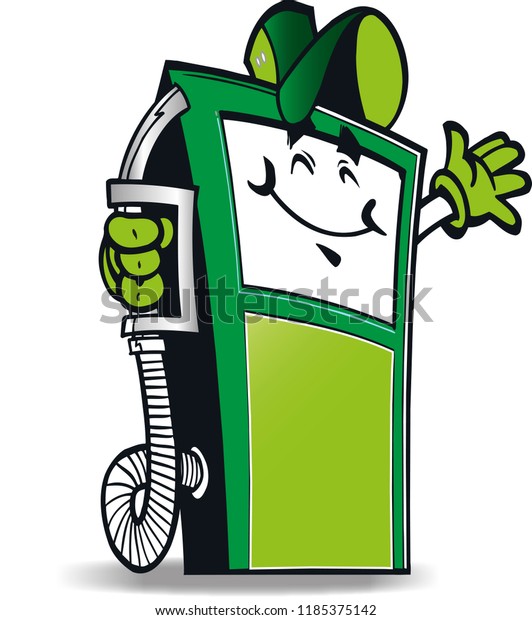 Fuel distributor\
green, the image mascot