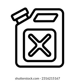 Fuel, Energy Flat Icon Logo Illustration. Energy Icon-set. Suitable For Web Design, Logo, App.