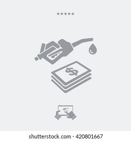 Fuel expense icon