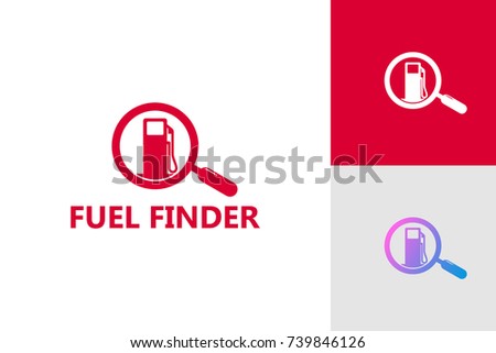Fuel Finder Logo Template Design