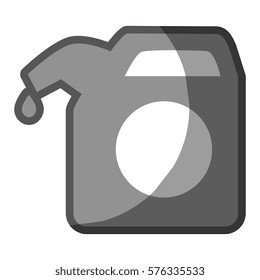 fuel gallon isolated icon