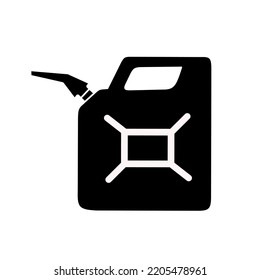 fuel gas gallon tank icon with trendy design