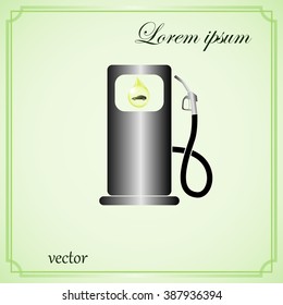 Fuel , gas station, Column for refueling icon