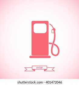 Fuel , gas station, Column for refueling icon