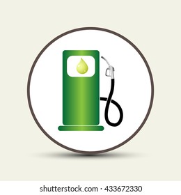 Fuel , gas station, Column for refueling icon