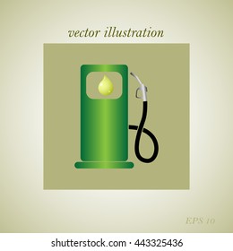 Fuel , gas station, Column for refueling icon