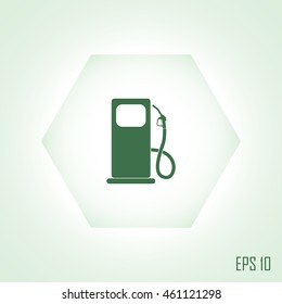 Fuel , gas station, Column for refueling icon