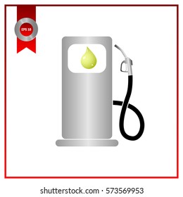 Fuel , gas station, Column for refueling icon