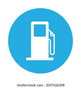 vector de icono de la gasolinera